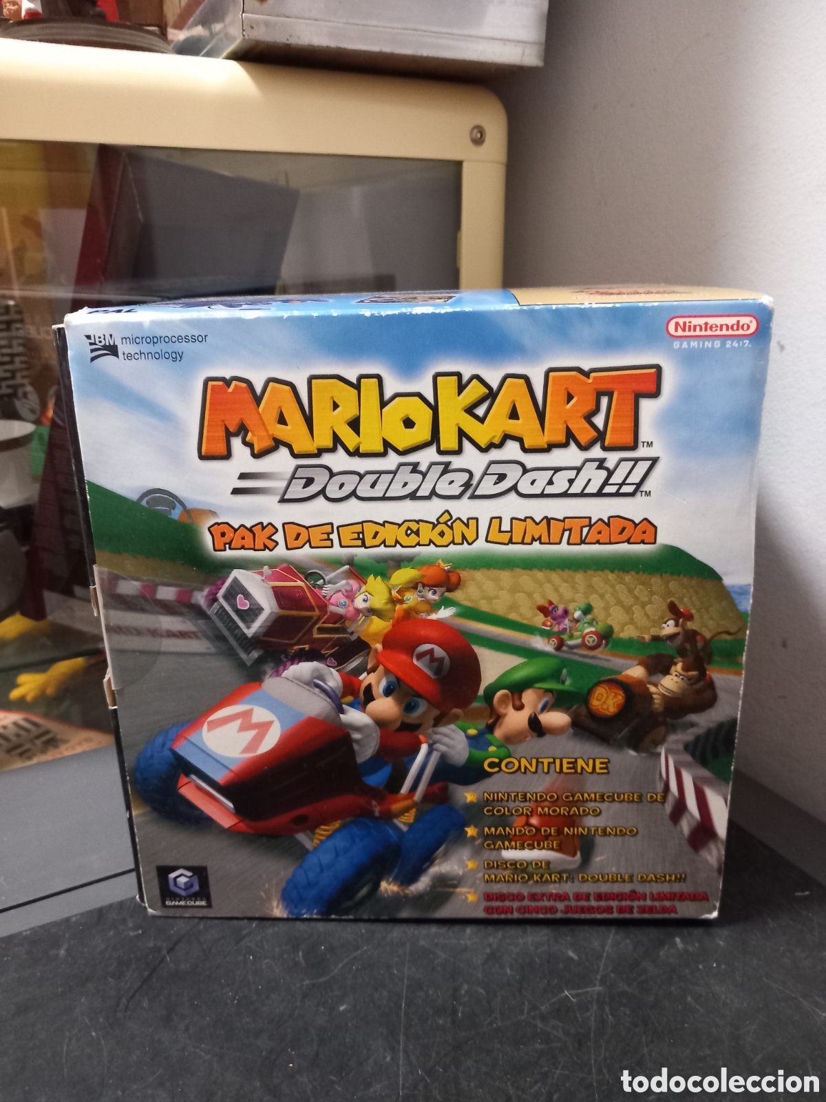 Videojuegos y Consolas: ANTIGUA NINTENDO GAMECUBE MARIOKART EN CAJA ORIGINAL
