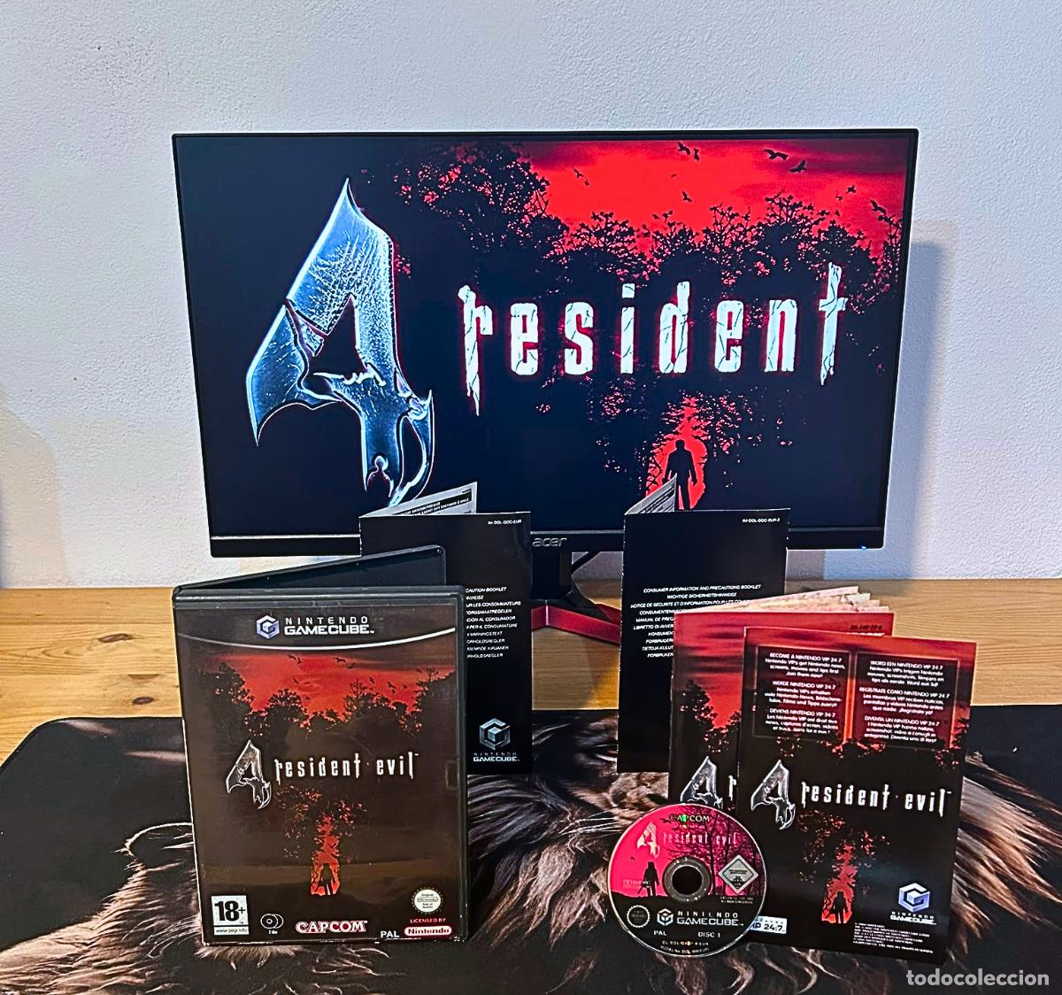 Videojuegos y consolas: Resident Evil 4 GameCube Pal Espa&ntilde;a