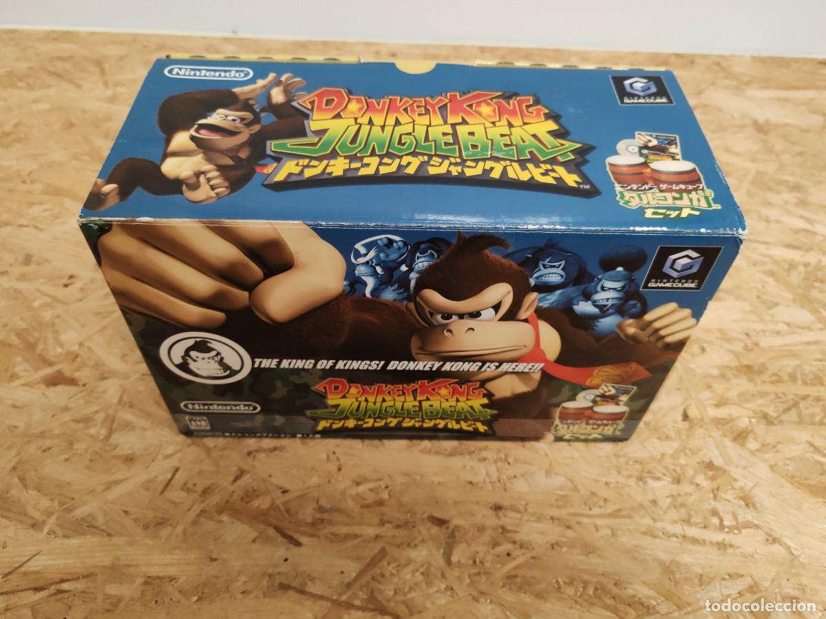 Videojuegos y consolas: Donkey Kong Jungle Beat con Bongos Tarukonga (GameCube Jap&oacute;n)