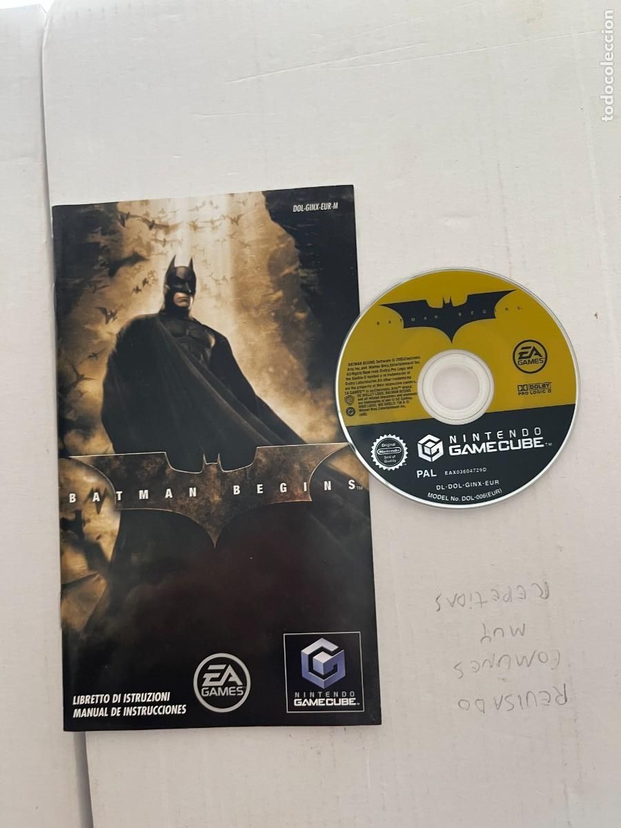 Videojuegos y consolas: BATMAN BEGINS - NINTENDO GAMECUBE GAME CUBE NGC KREATEN