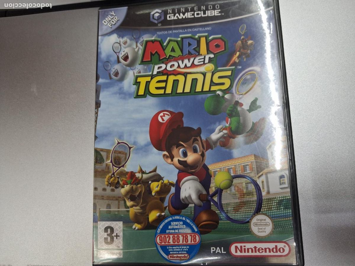 Videojuegos y consolas: VIDEOJUEGO PAC MARIO POWER TENNIS GAMECUBE NINTENDO