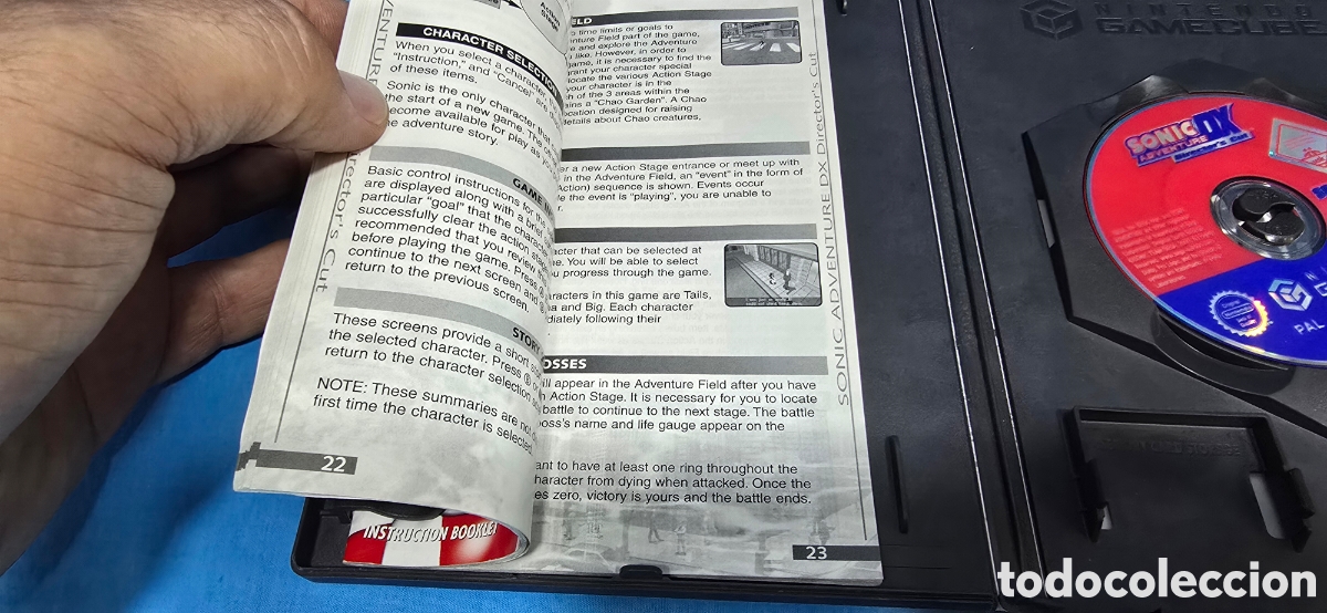 Videojuegos y consolas: SONIC ADVENTURE DX DIRECTORS CUT PARA GAMECUBE - Foto 3