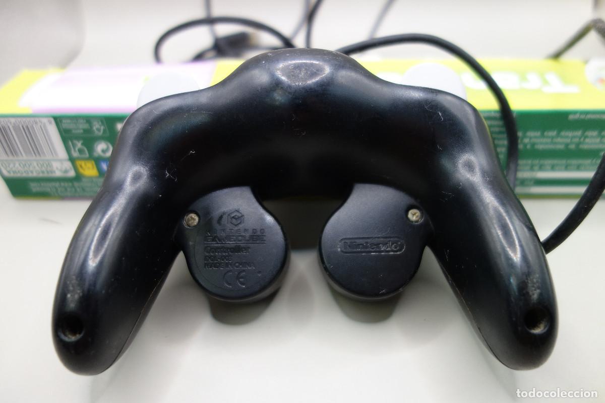 Videojuegos y consolas: MANDO NEGRO ORIGINAL DE NINTENDO GAMECUBE - Foto 3