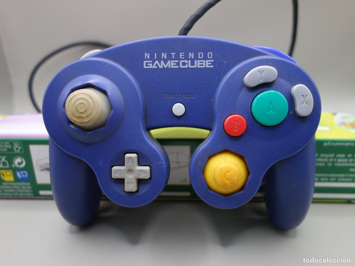Videojuegos y consolas: MANDO AZUL ORIGINAL DE NINTENDO GAMECUBE