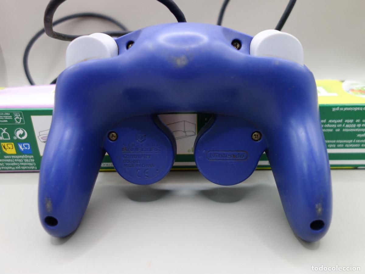 Videojuegos y consolas: MANDO AZUL ORIGINAL DE NINTENDO GAMECUBE - Foto 2