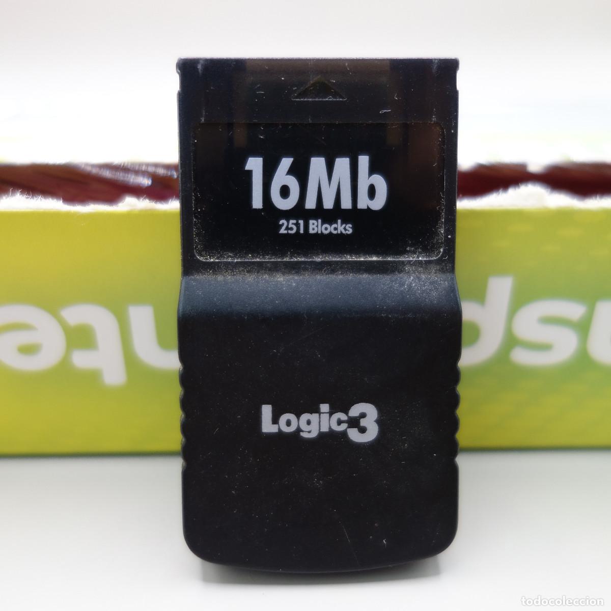 Videojuegos y consolas: MEMORY CARD LOGIC 3 DE 16MB PARA NINTENDO GAMECUBE - Foto 1