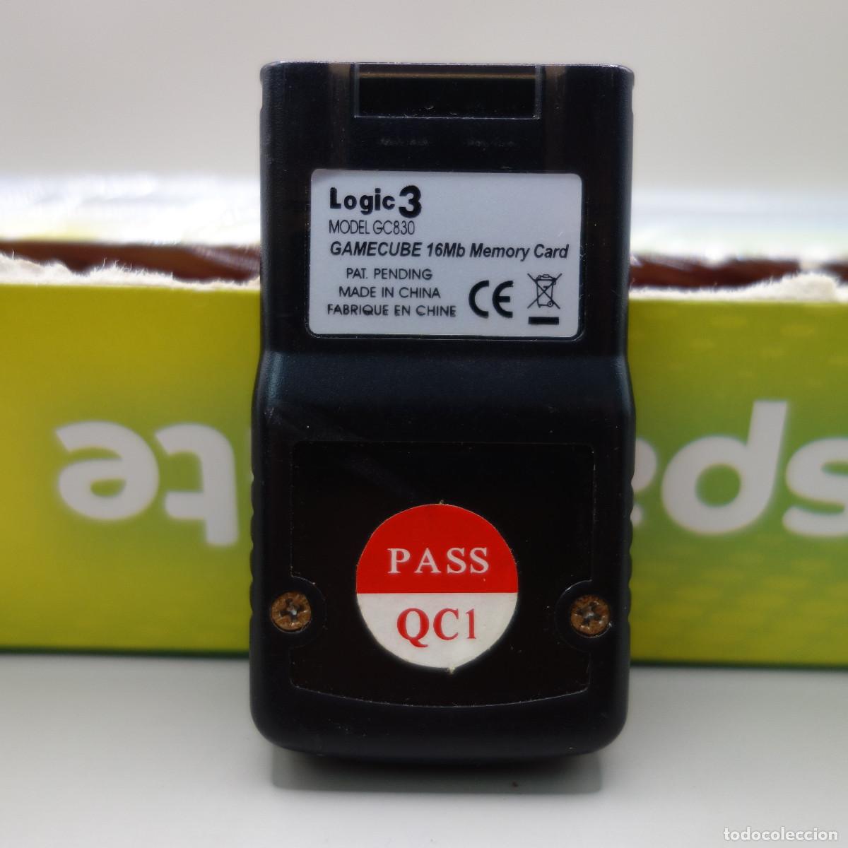 Videojuegos y consolas: MEMORY CARD LOGIC 3 DE 16MB PARA NINTENDO GAMECUBE - Foto 2