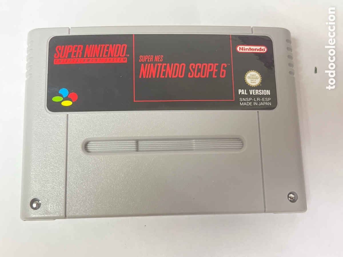 Videojuegos y consolas: Juego SUPER Nintendo - Super Nes Nintendo Scope 6 /XY22