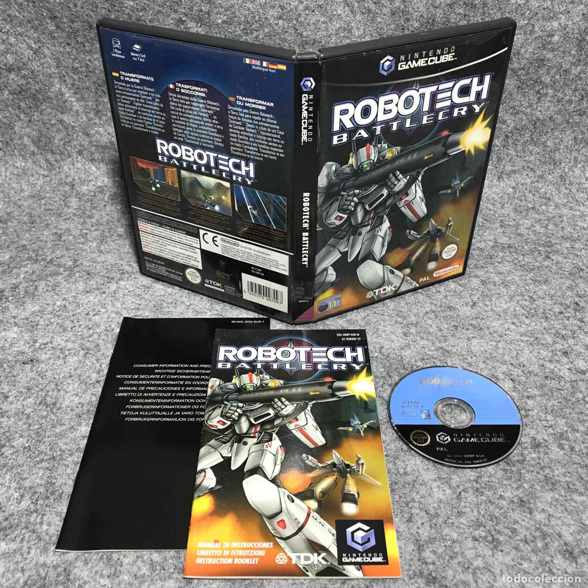 Videojuegos y consolas: ROBOTECH BATTLECRY NINTENDO GAME CUBE