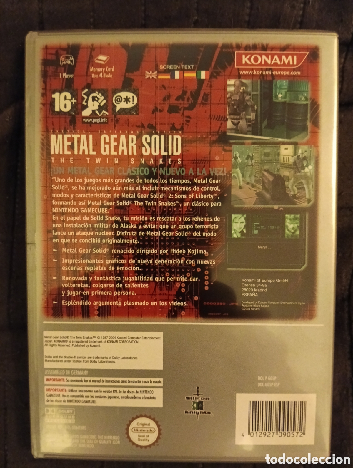 Videojuegos y consolas: Metal gear Solid: The twin snakes Gamecube - Foto 2
