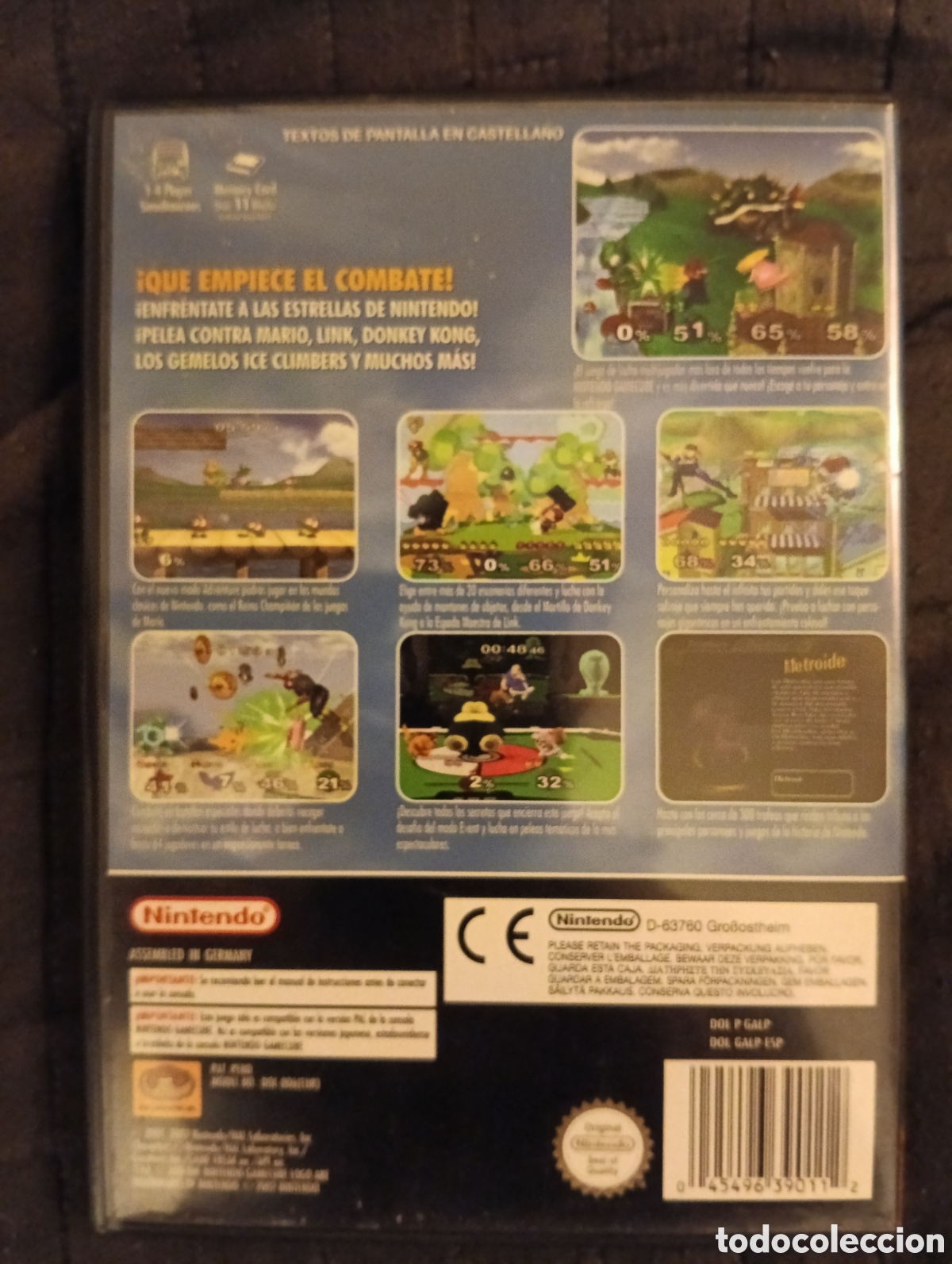 Videojuegos y consolas: Super Smash Bros Melee Gamecube - Foto 2