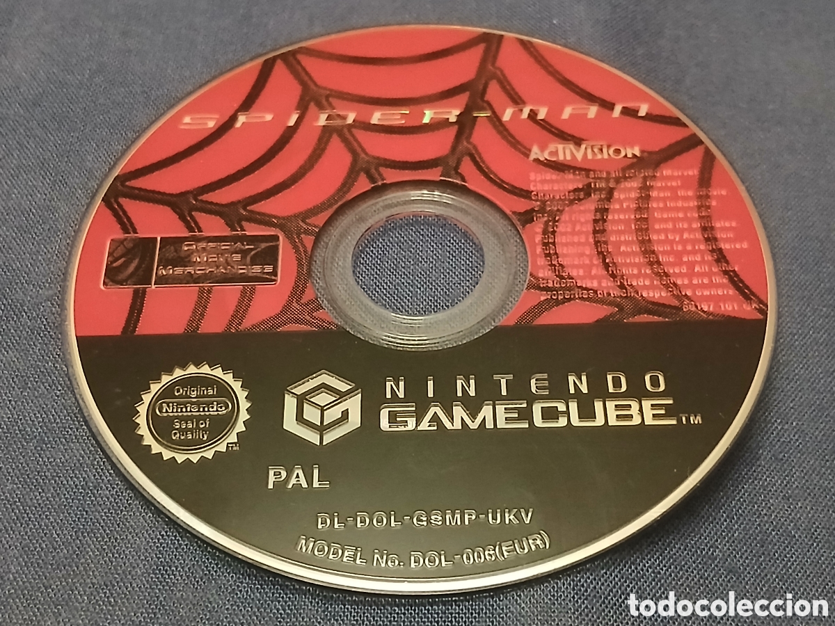 Videojuegos y consolas: Disco Juego Spider-Man -Nintendo GameCube-