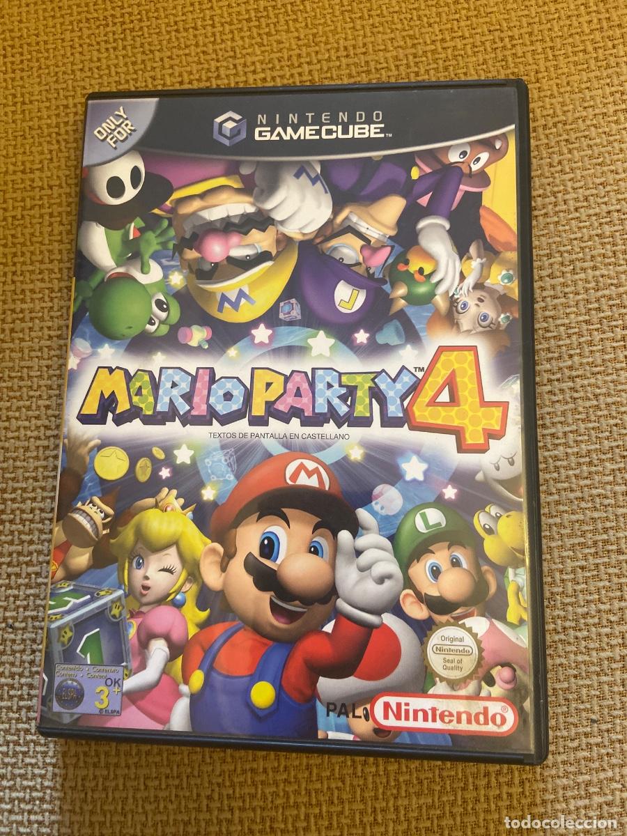 Videojuegos y consolas: Juego Gamecube MarioParty 4