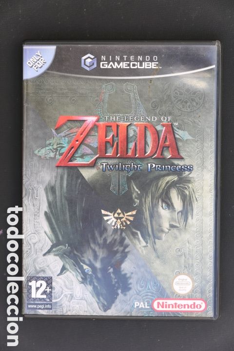 Videojuegos y consolas: GAMECUBE. LEGEND OF ZELDA TWILIGHT PRINCESS. PAL UK ingl&eacute;s. Nintendo. Disco en buen estado
