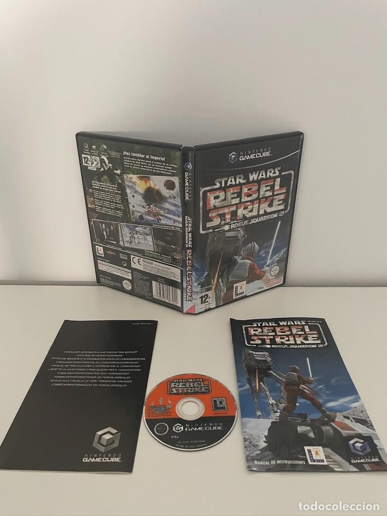Videojuegos y consolas: Star Wars Rebel Strike Rogue Squadron III GameCube