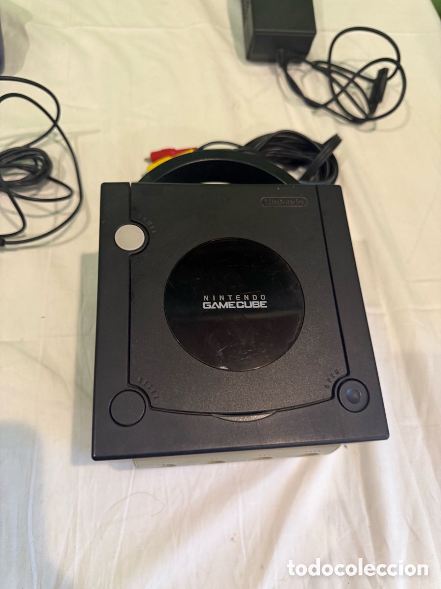 Videojuegos y consolas: Nintendo GameCube DOL-001 EUR + Mando y Cables &ndash; Funcionando - Foto 3
