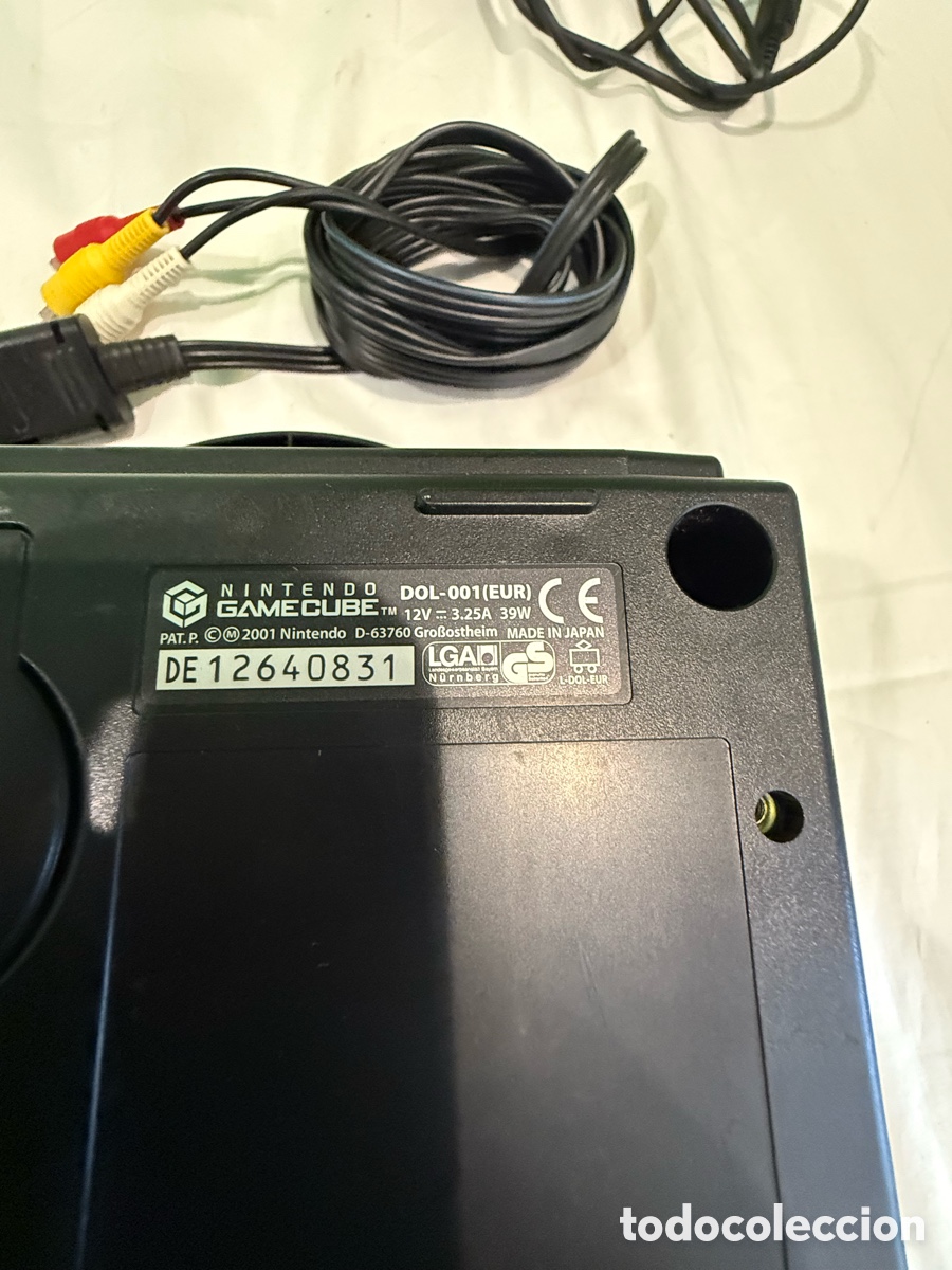 Videojuegos y consolas: Nintendo GameCube DOL-001 EUR + Mando y Cables &ndash; Funcionando - Foto 5