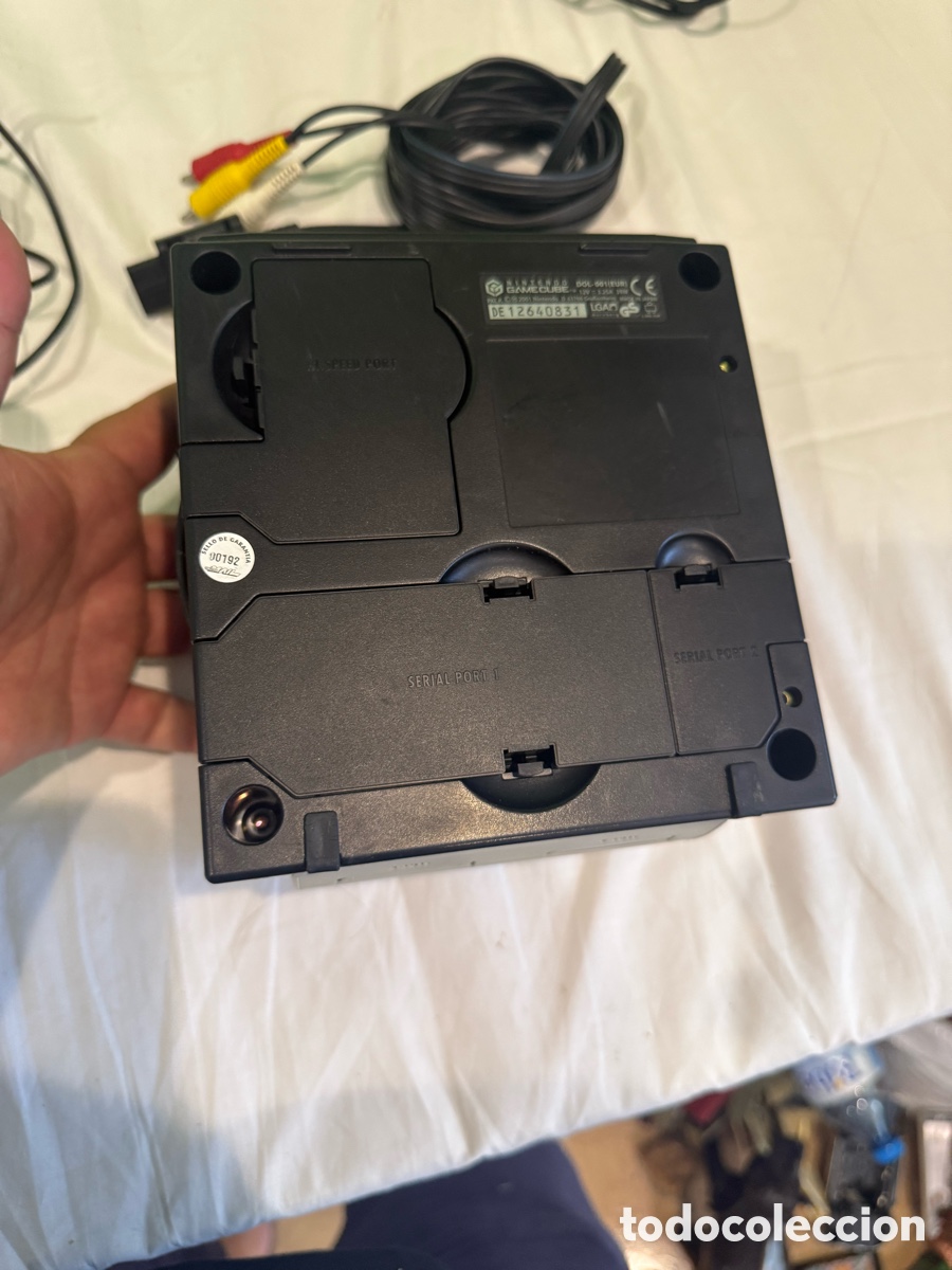 Videojuegos y consolas: Nintendo GameCube DOL-001 EUR + Mando y Cables &ndash; Funcionando - Foto 6