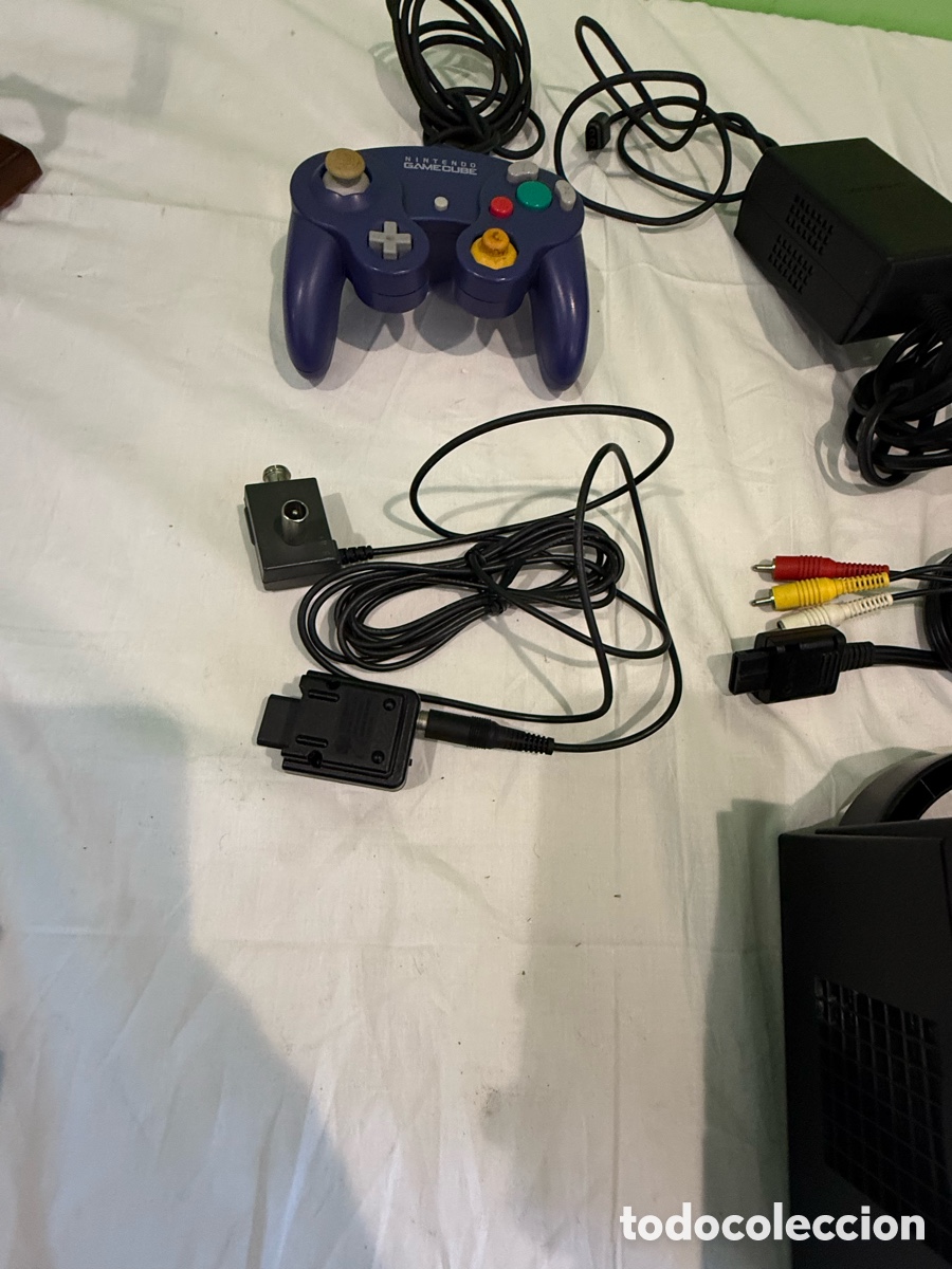 Videojuegos y consolas: Nintendo GameCube DOL-001 EUR + Mando y Cables &ndash; Funcionando - Foto 13