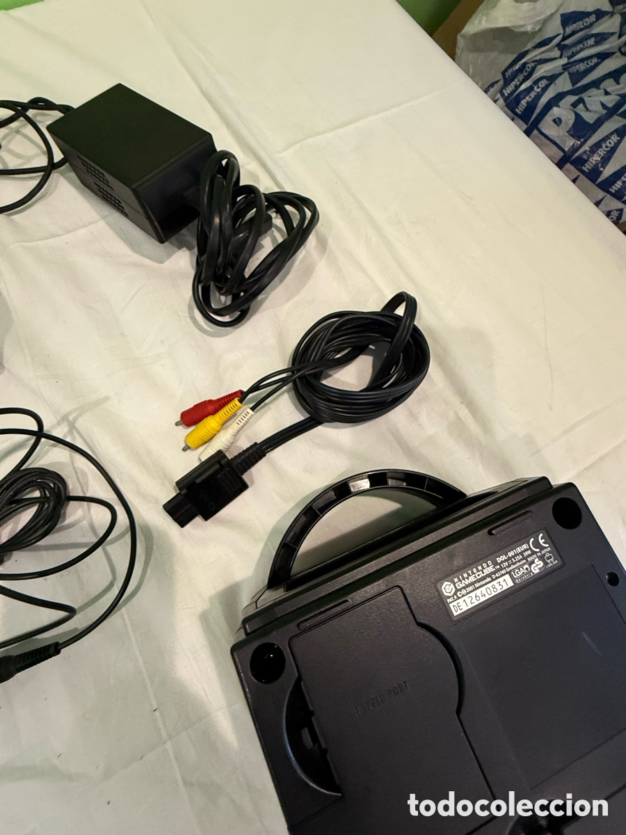 Videojuegos y consolas: Nintendo GameCube DOL-001 EUR + Mando y Cables &ndash; Funcionando - Foto 14