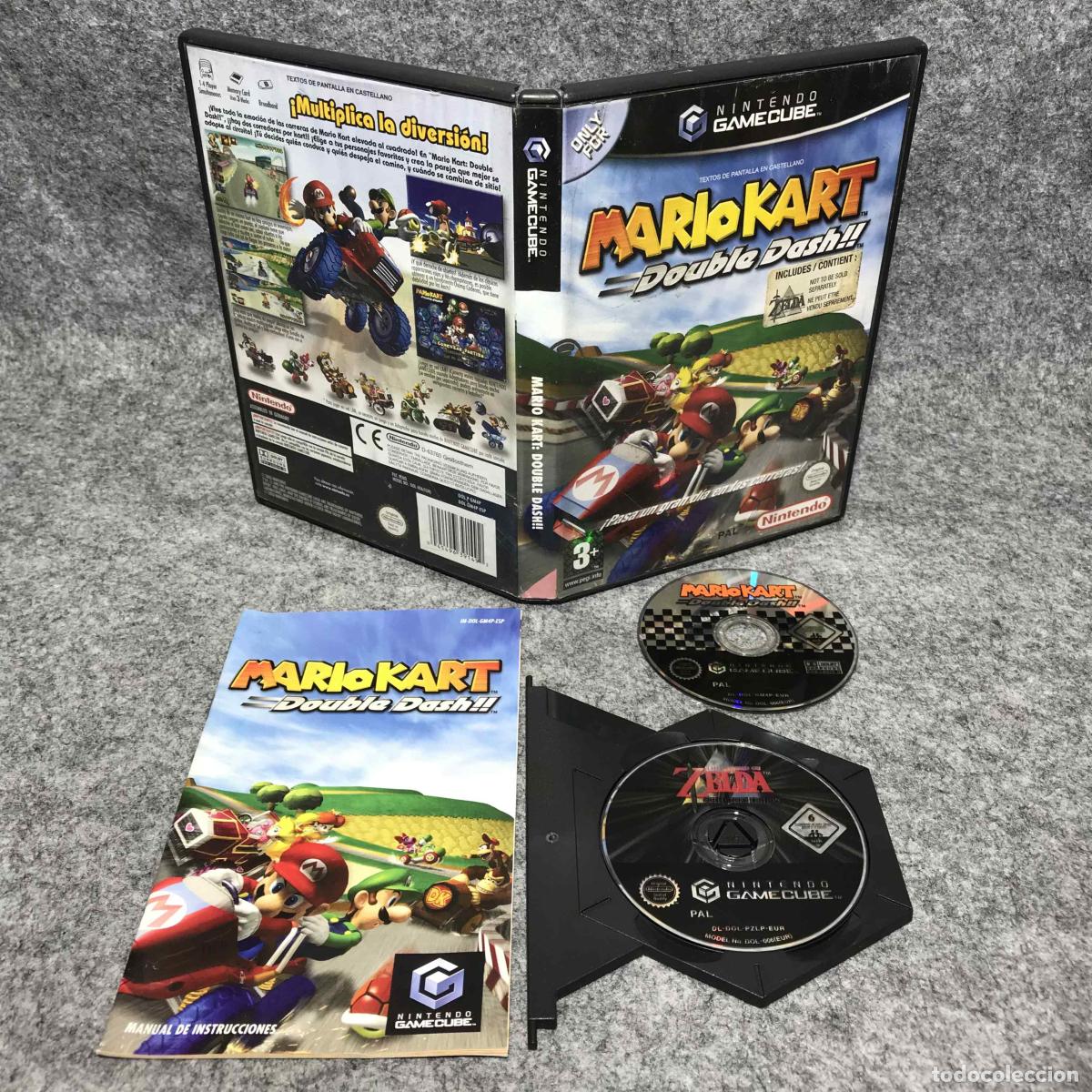 Videojuegos y consolas: MARIO KART DOUBLE DASH+THE LEGEND OF ZELDA COLLECTORS EDITION NINTENDO GAME CUBE