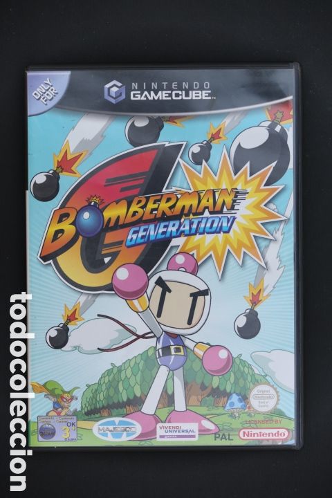 Videojuegos y consolas: BOMBERMAN GENERATION. NINTENDO GAMECUBE. PAL UK. Completo. Buen estado.
