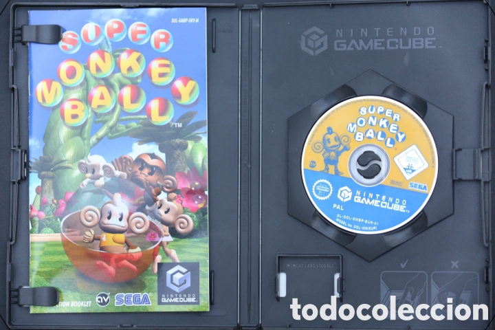 Videojuegos y consolas: SUPER MONKEY BALL. Nnintendo GAME CUBE. PAL UK. Completo. Compatible Wii. - Foto 3