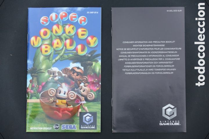 Videojuegos y consolas: SUPER MONKEY BALL. Nnintendo GAME CUBE. PAL UK. Completo. Compatible Wii. - Foto 6