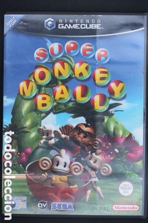 Videojuegos y consolas: SUPER MONKEY BALL. Nnintendo GAME CUBE. PAL UK. Completo.
