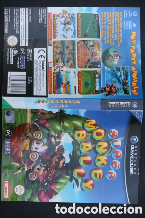 Videojuegos y consolas: SUPER MONKEY BALL. Nnintendo GAME CUBE. PAL UK. Completo. Compatible Wii. - Foto 8