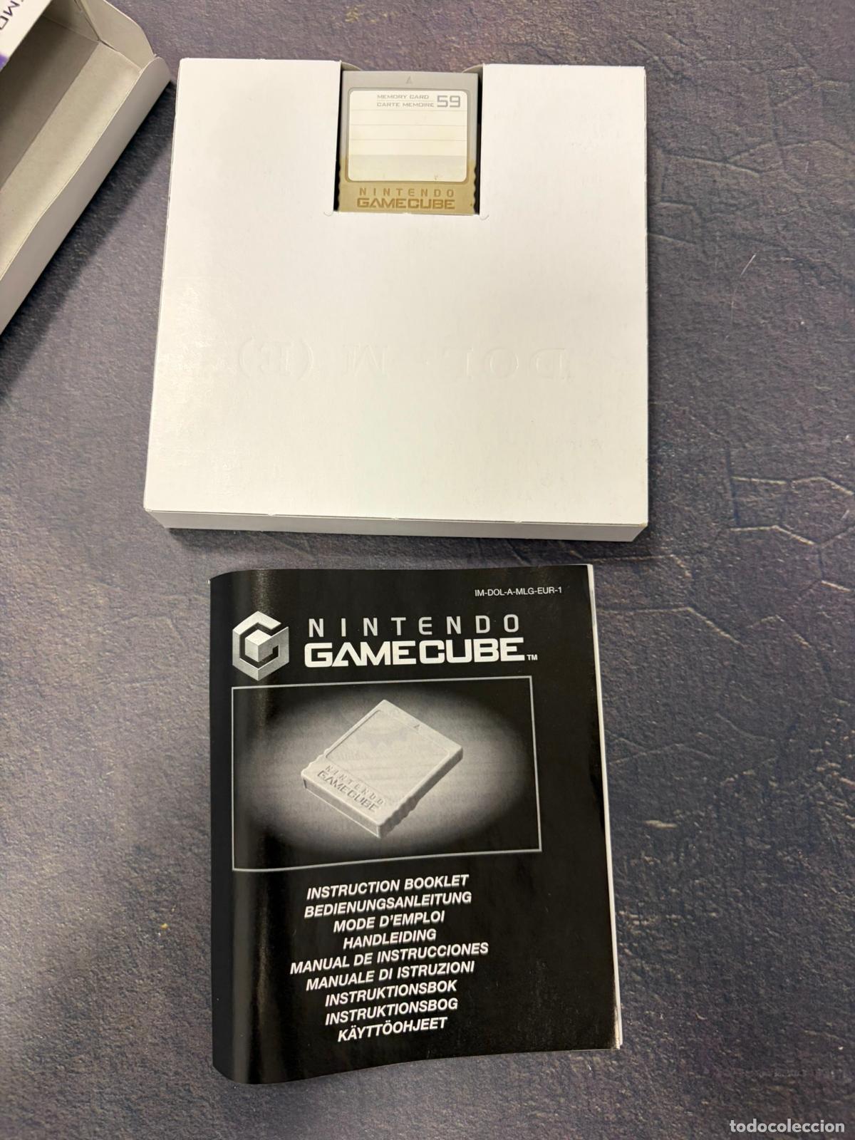 Videojuegos y consolas: Memory Card 59 con caja - NIntendo Gamecube PAL - Foto 8
