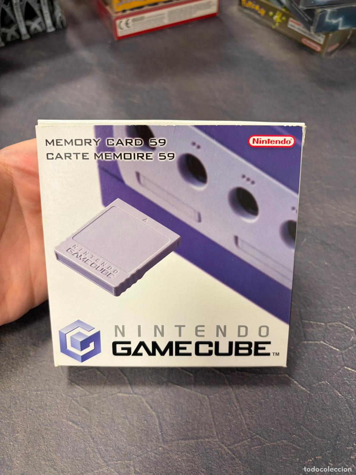 Videojuegos y consolas: Memory Card 59 con caja - NIntendo Gamecube PAL