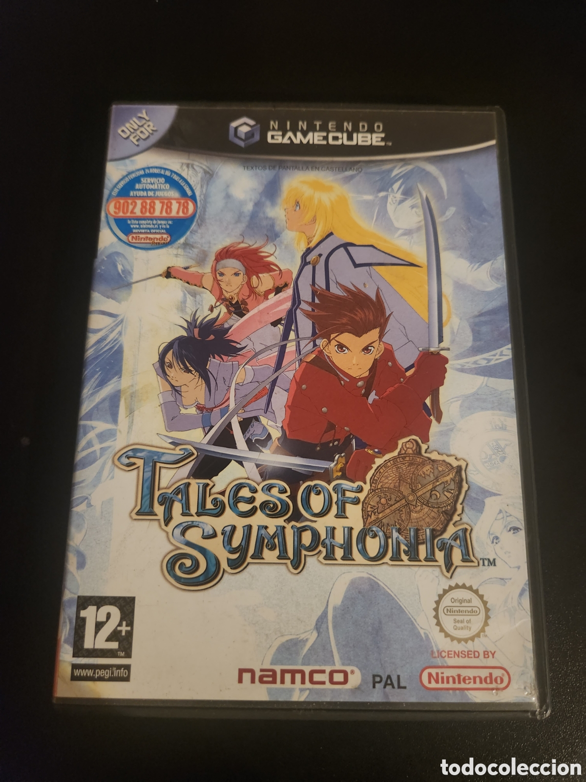 Videojuegos y consolas: Juego de game cube tales of sympohnia