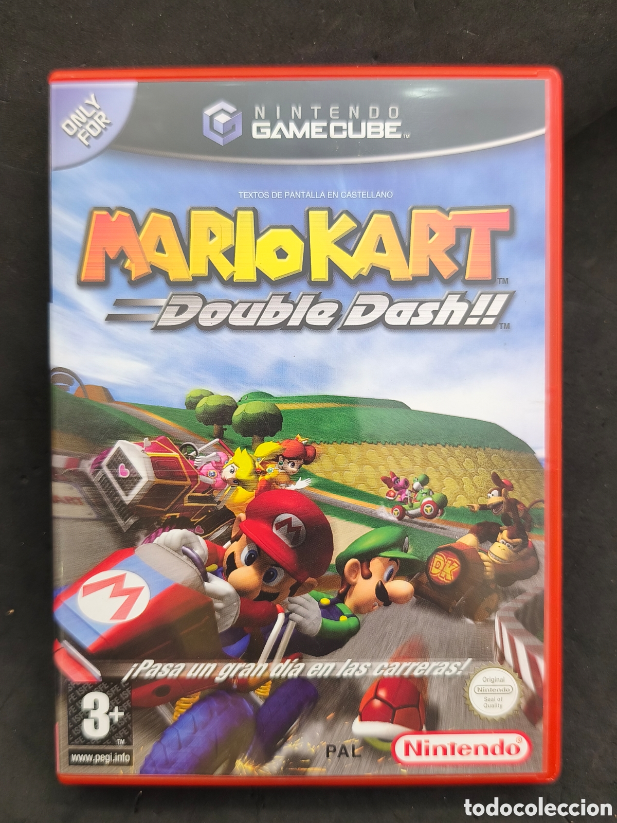 Videojuegos y consolas: Game cube Mario Kart double dash.