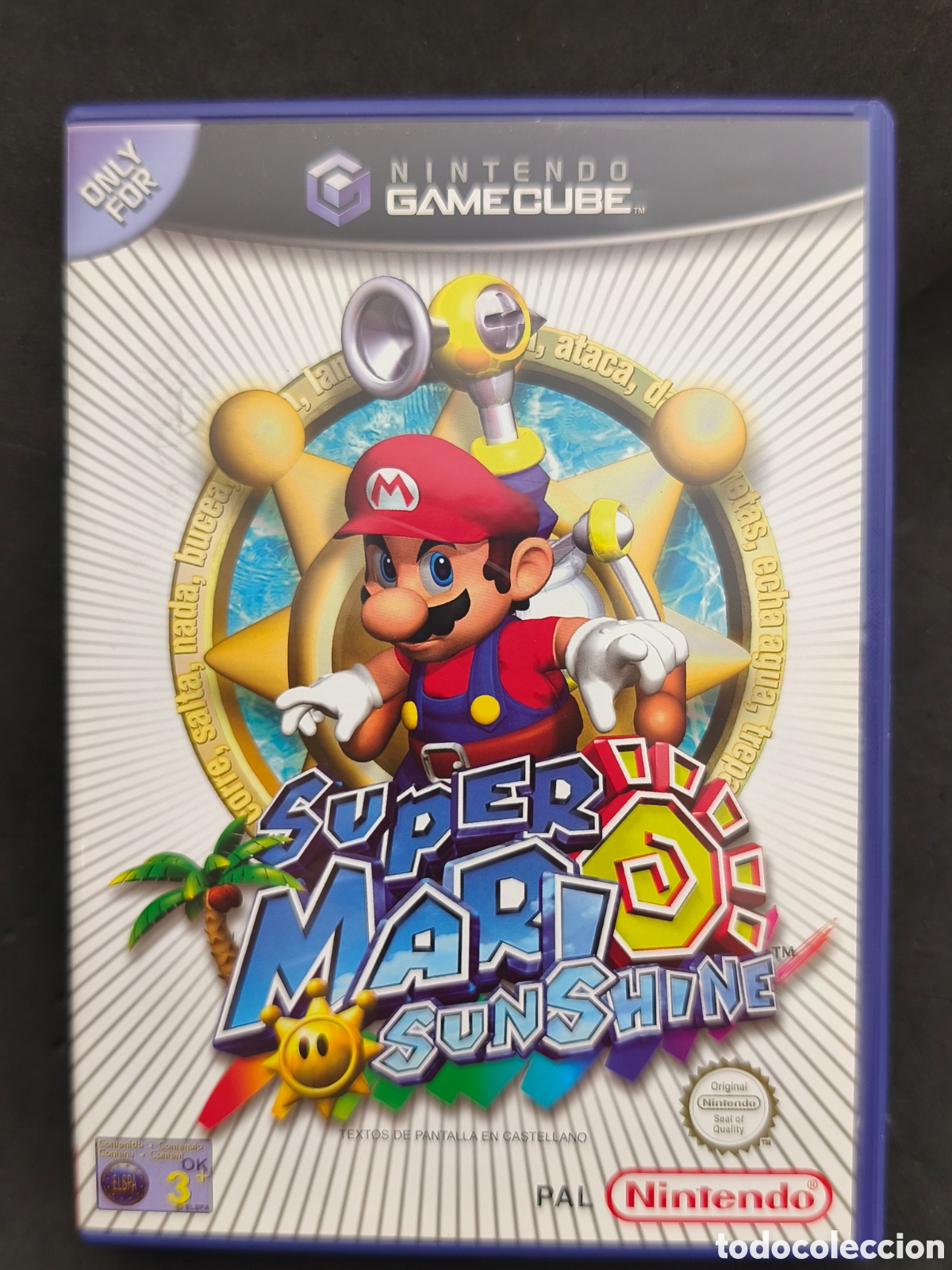 Videojuegos y consolas: Game cube super Mario sunshine