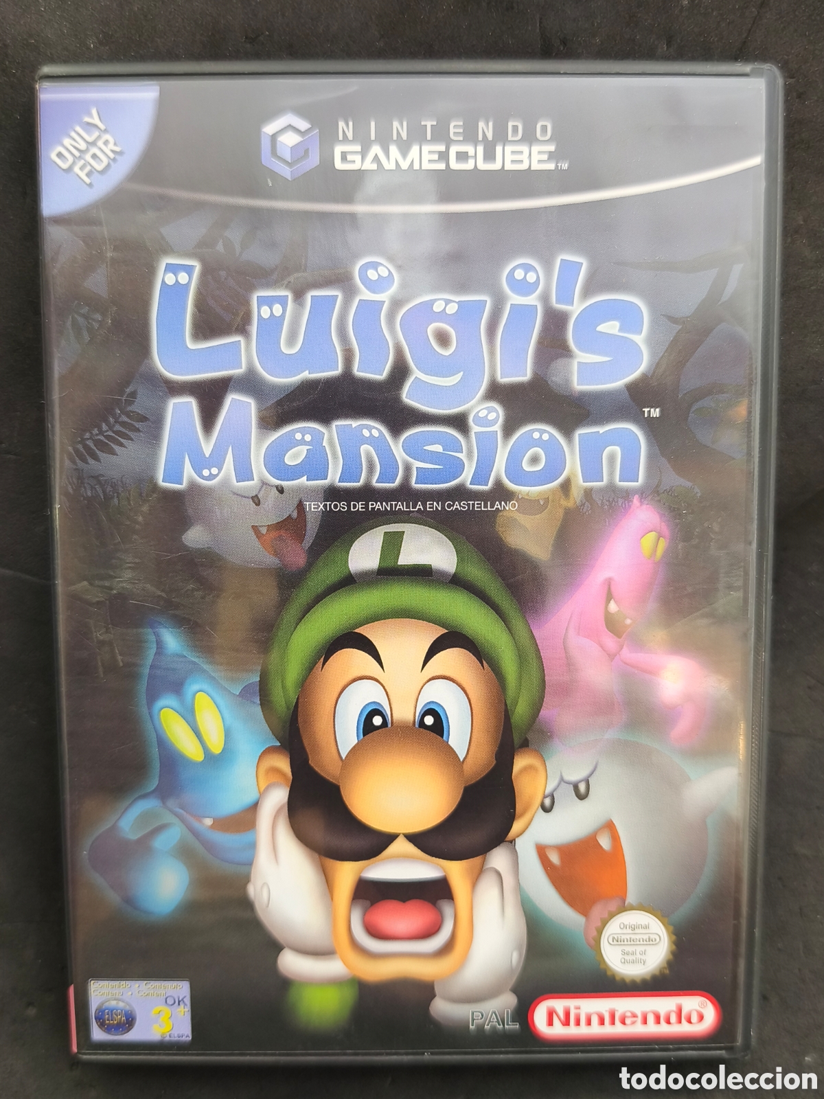 Videojuegos y consolas: Game cube Luigi's Mansion