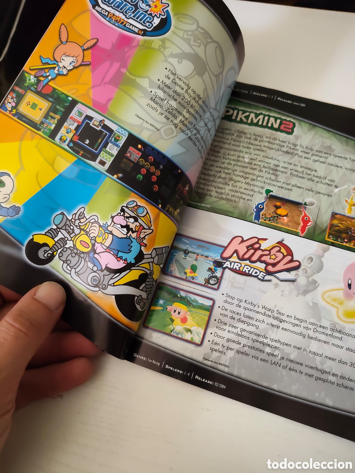 Videojuegos y consolas: Manual juegos Nintendo Gamecube y Gameboy advance SP - Foto 4