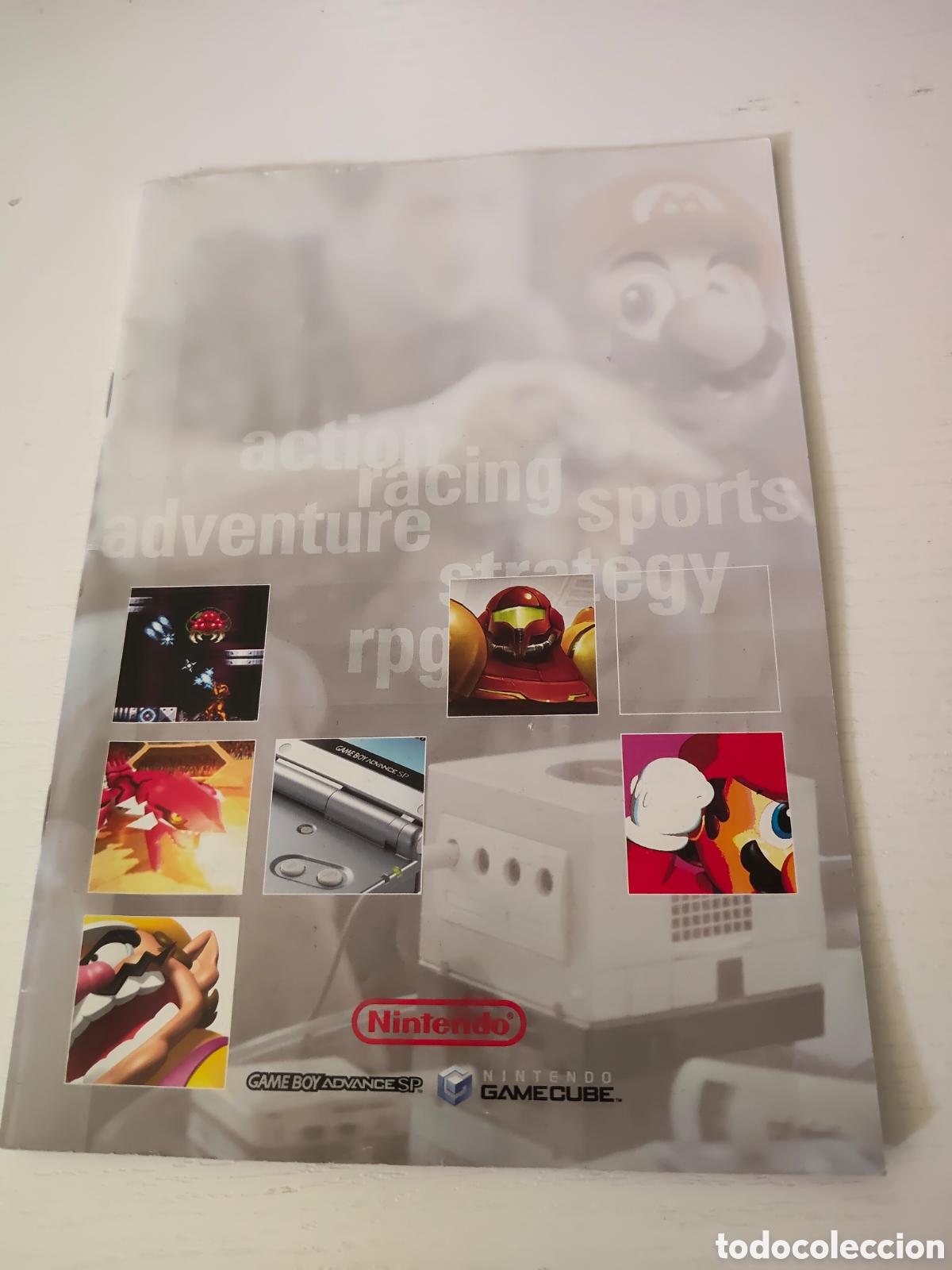 Videojuegos y consolas: Manual juegos Nintendo Gamecube y Gameboy advance SP - Foto 1
