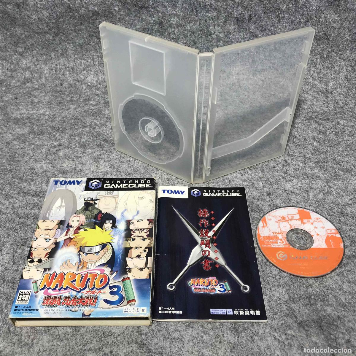Videojuegos y consolas: NARUTO GEKITOU NINJA TAISEN 3 JAP NINTENDO GAME CUBE