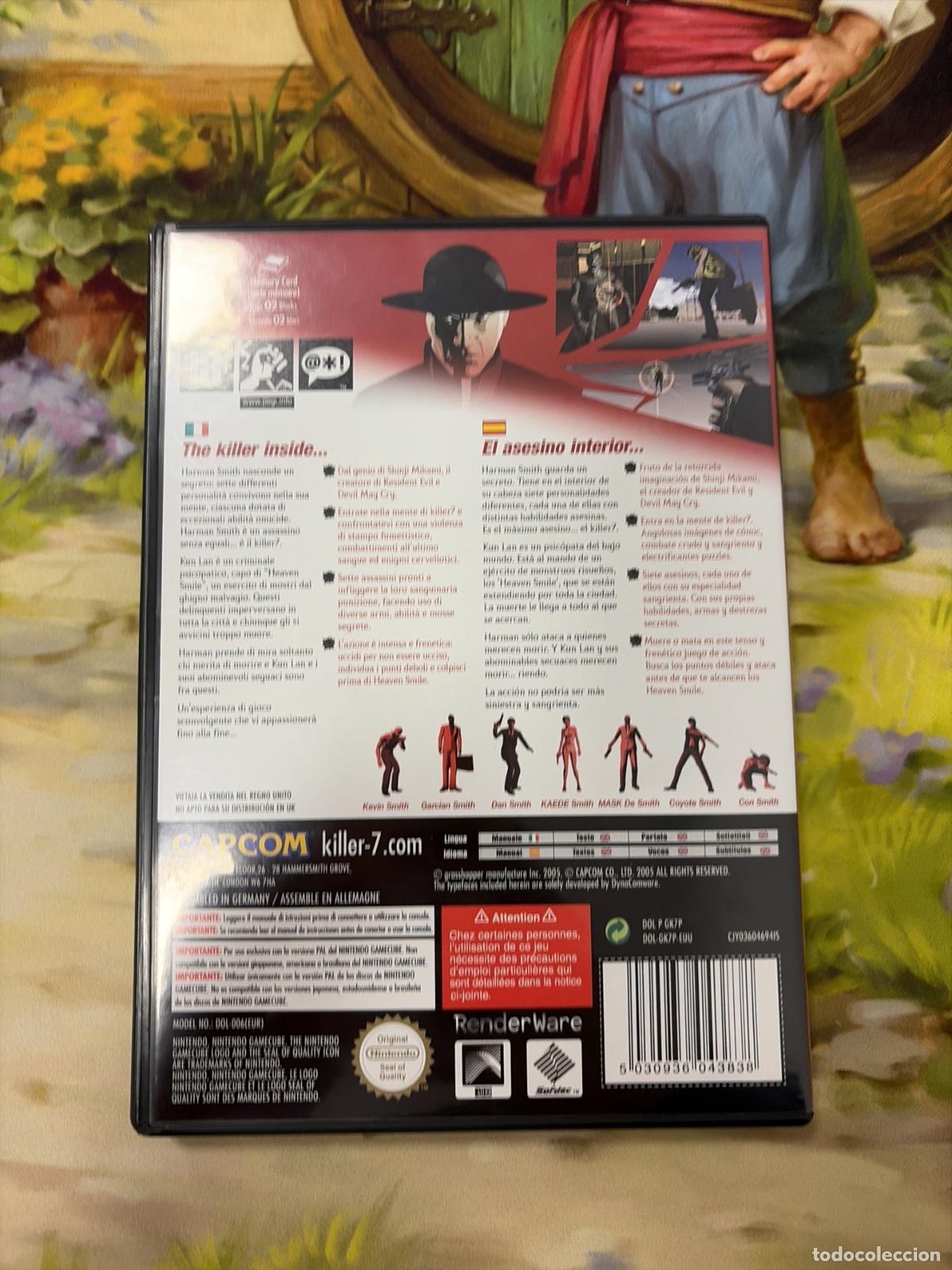Videojuegos y consolas: Killer 7 Completo | GameCube | PAL ESP | Completo - Foto 2