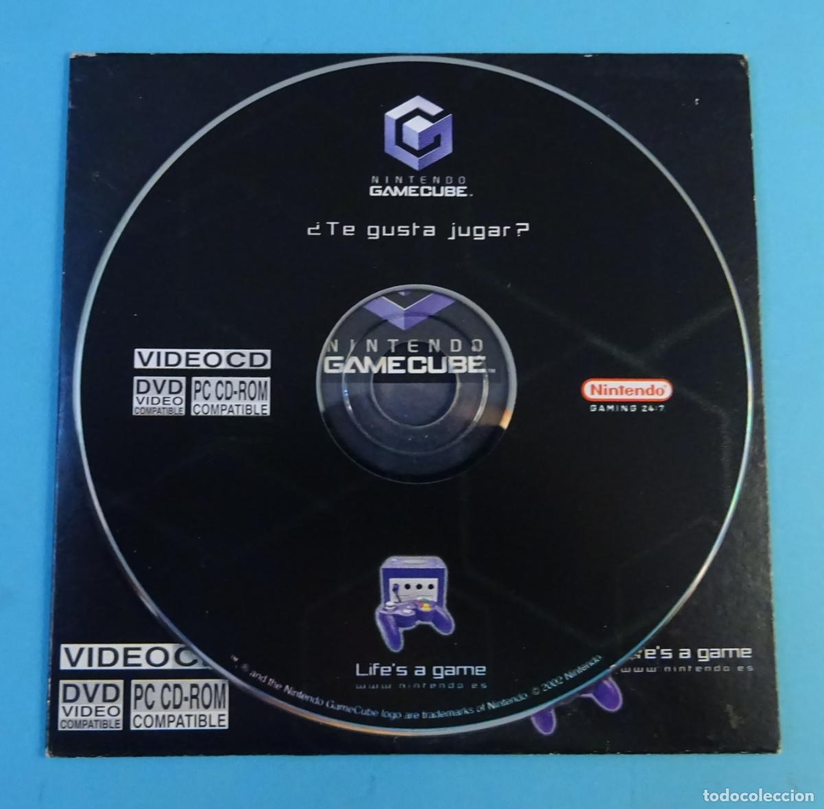 Videojuegos y consolas: CD PROMOCIONAL GAMECUBE NINTENDO VIDEO CD/DVD/PC CD ROM COMPATIBLE A&Ntilde;O 2002 - Foto 2