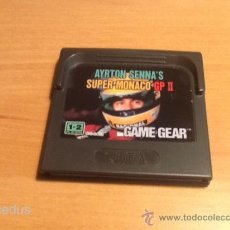 Jeux Vidéo et Consoles: AYRTON SENNA'S SUPER MONACO GP II 2 PARA SEGA GAMEGEAR GAME GEAR GG SÓLO CARTUCHO EN. Lote 36884414