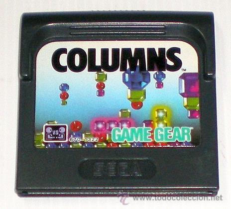 Videojuegos y consolas: Columns [Sega GameGear] [1990] [SEGA] - Foto 1