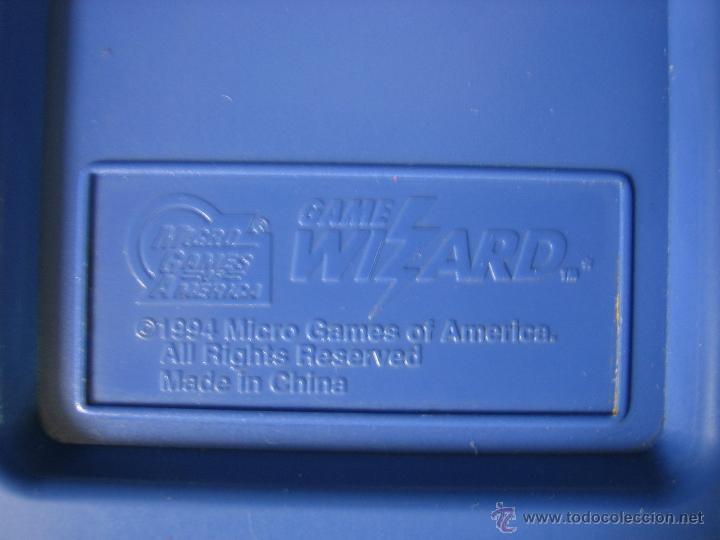 Videojuegos y consolas: Consola Game Wizard con 2 juegos. Funciona - Foto 6