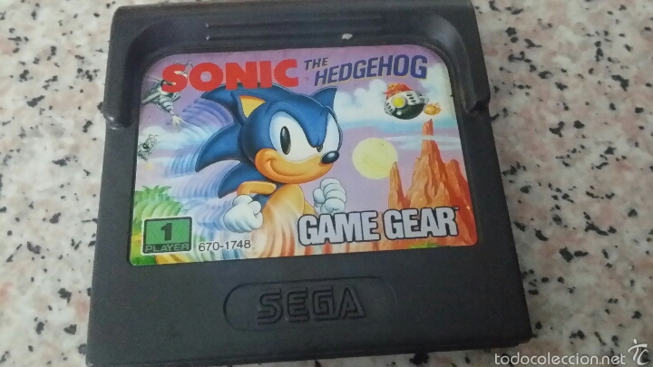 JUEGO GAME GEAR SONIC THE HEDGEHOG (Juguetes - Videojuegos y Consolas - Sega - GameGear)