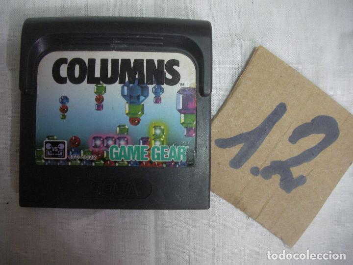 Videojuegos y consolas: ANTIGUO JUEGO GAMEGEAR - COLUMNS - Foto 1