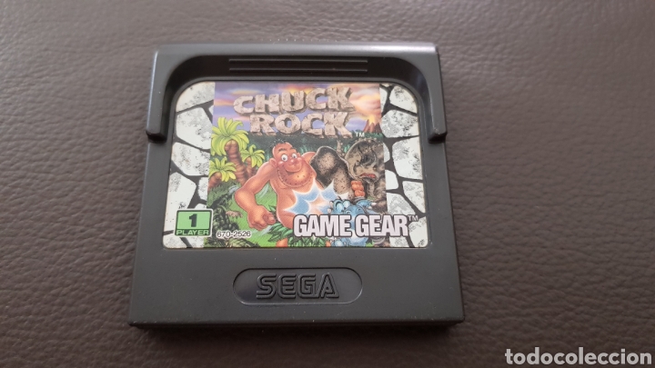 SEGA GAMEGEAR CHUCK ROCK JUEGO (Juguetes - Videojuegos y Consolas - Sega - GameGear)