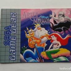 SEGA GAME GEAR - ARIEL THE LITTLE MERMAID - LA SIRENETTA - NUOVO SEGA GAME GEAR - ARIEL THE LITTLE MERMAID - LA SIRENETTA - NUOVO