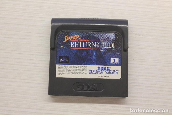 GAME GEAR SUPER STAR WARS RETURN OF THE JEDI, CON FUNDA ORIGINAL, FUNCIONA (Juguetes - Videojuegos y Consolas - Sega - GameGear)