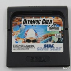 Videojogos e Consolas: SEGA GAME GEAR OLYMPIC GOLD SOLO CARTUCHO PAL EUR. Lote 274327153